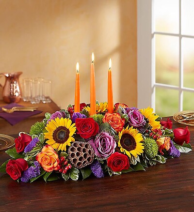 Garden of Grandeur&amp;trade; for Fall Centerpiece